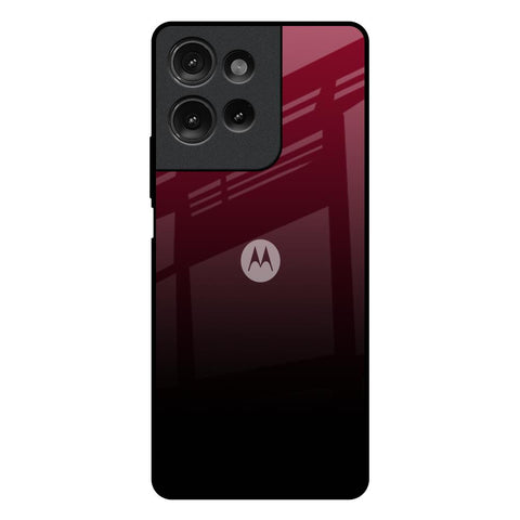 Wine Red Motorola G75 5G Glass Back Cover Online