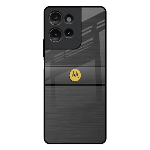 Grey Metallic Glass Motorola G75 5G Glass Back Cover Online