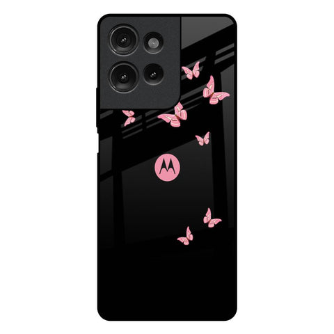 Fly Butterfly Motorola G75 5G Glass Back Cover Online