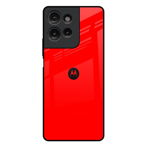 Blood Red Motorola G75 5G Glass Back Cover Online