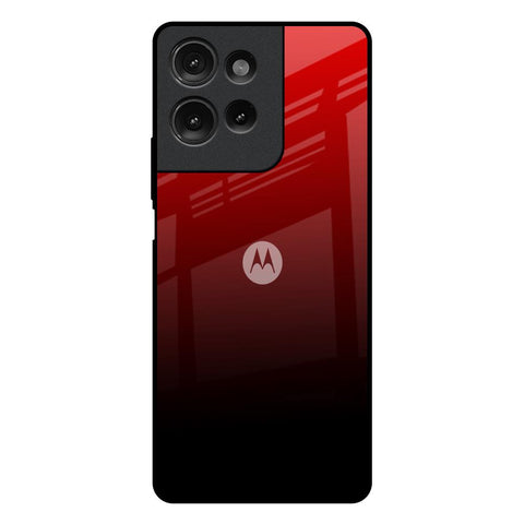 Maroon Faded Motorola G75 5G Glass Back Cover Online