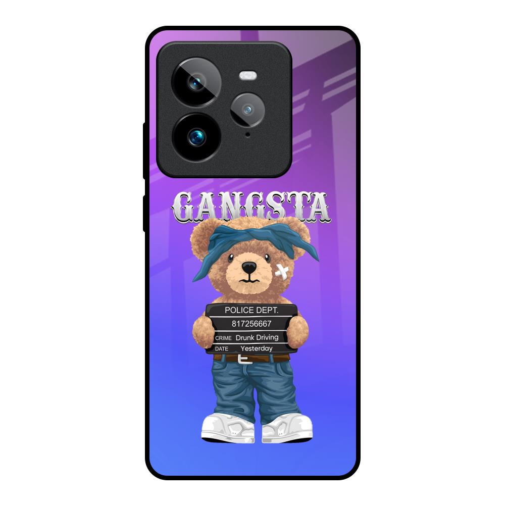 Gangsta Bear Realme GT7 Pro Glass Back Cover Online