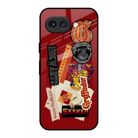 Gryffindor Google Pixel 9A Glass Back Cover Online
