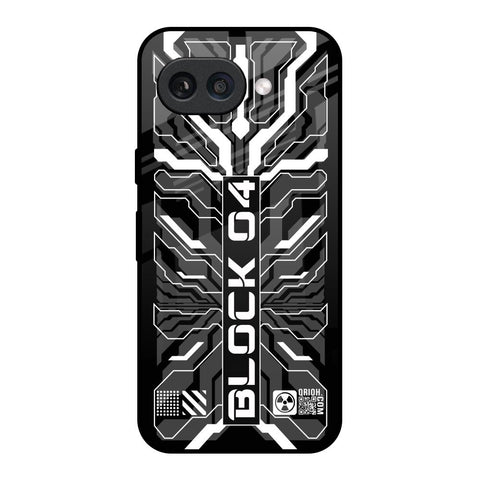 Monochrome Magic Google Pixel 9A Glass Back Cover Online