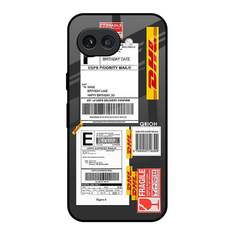 Cool Barcode Label Google Pixel 9A Glass Back Cover Online