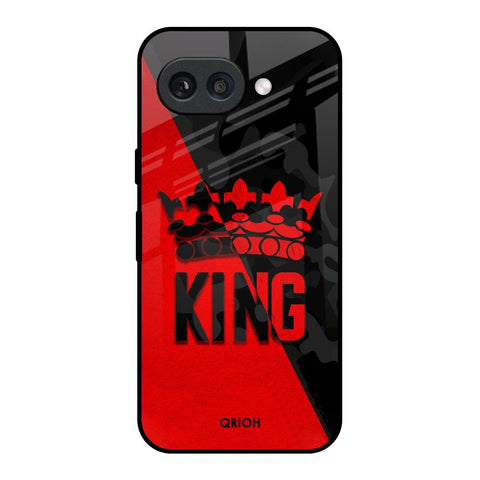 I Am A King Google Pixel 9A Glass Back Cover Online