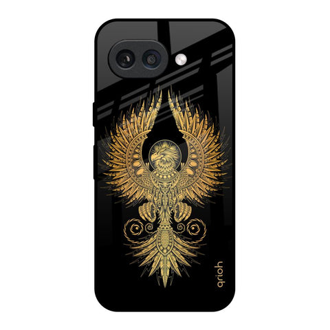 Mythical Phoenix Art Google Pixel 9A Glass Back Cover Online
