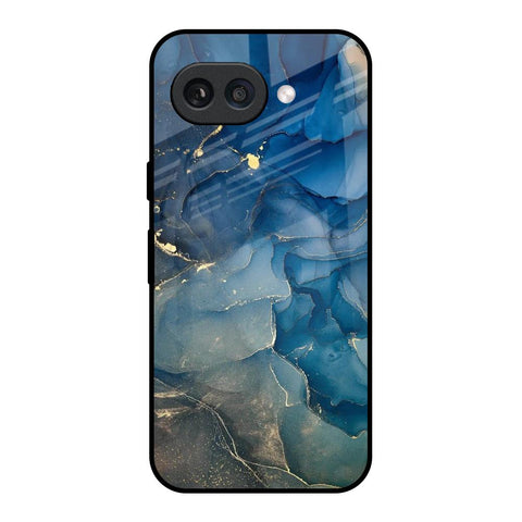 Blue Cool Marble Google Pixel 9A Glass Back Cover Online