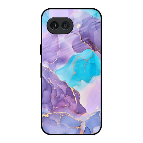 Alcohol ink Marble Google Pixel 9A Glass Back Cover Online