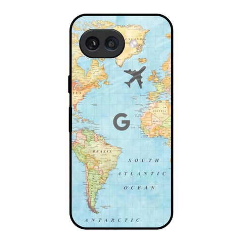 Fly Around The World Google Pixel 9A Glass Back Cover Online