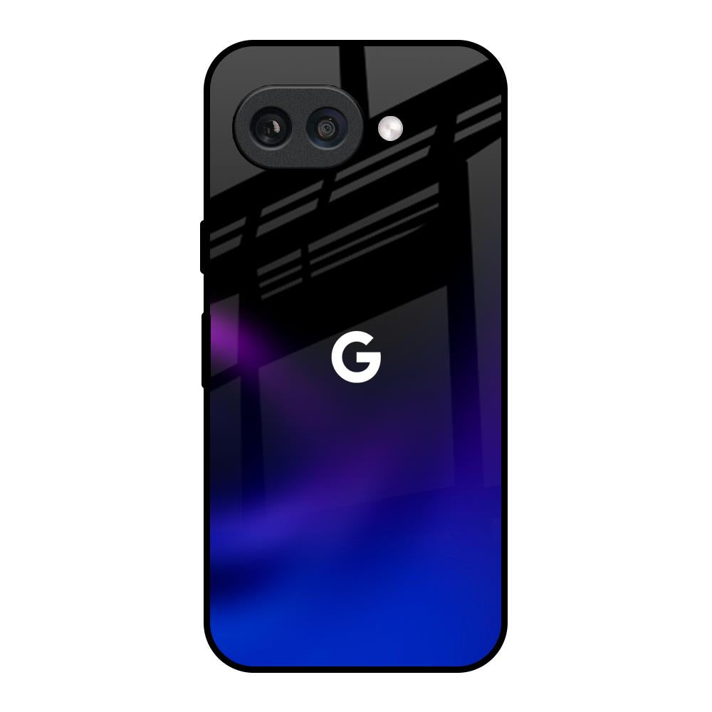 Black Onyx Google Pixel 9A Glass Back Cover Online