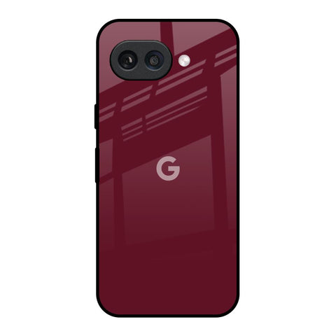 Classic Burgundy Google Pixel 9A Glass Back Cover Online