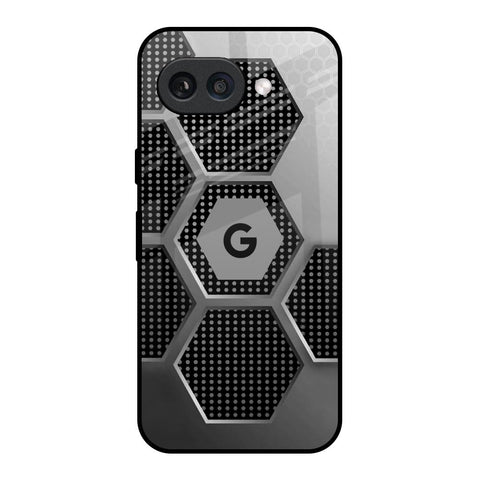 Hexagon Style Google Pixel 9A Glass Back Cover Online