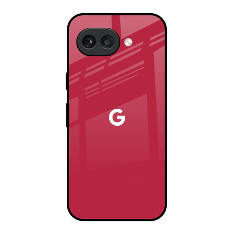 Solo Maroon Google Pixel 9A Glass Back Cover Online