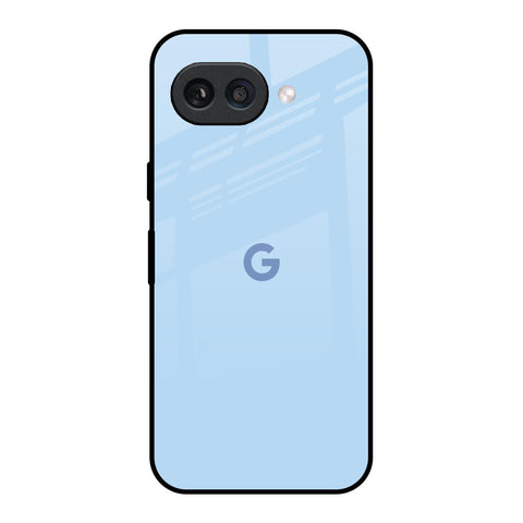 Pastel Sky Blue Google Pixel 9A Glass Back Cover Online