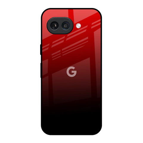 Maroon Faded Google Pixel 9A Glass Back Cover Online
