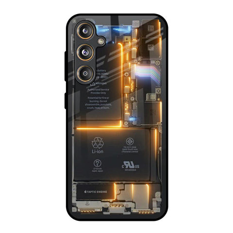 Glow Up Skeleton Samsung Galaxy M55s Glass Back Cover Online