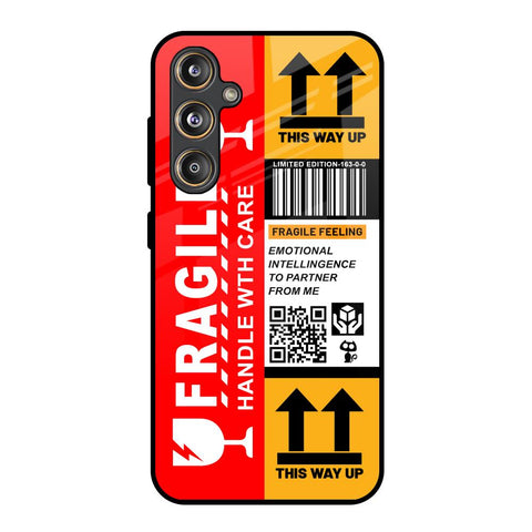Handle With Care Samsung Galaxy M55s Glass Back Cover Online