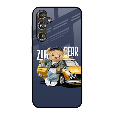 Adventurous Bear Samsung Galaxy M55s Glass Back Cover Online