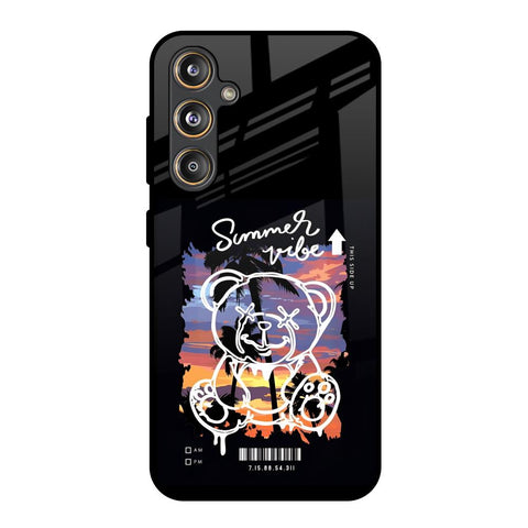 Summer Vibe Samsung Galaxy M55s Glass Back Cover Online