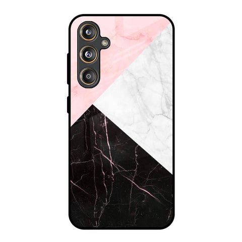 Marble Collage Art Samsung Galaxy M55s Glass Back Cover Online