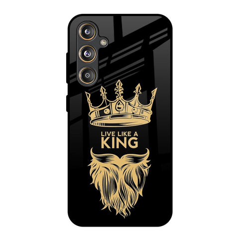 King Life Samsung Galaxy M55s Glass Back Cover Online