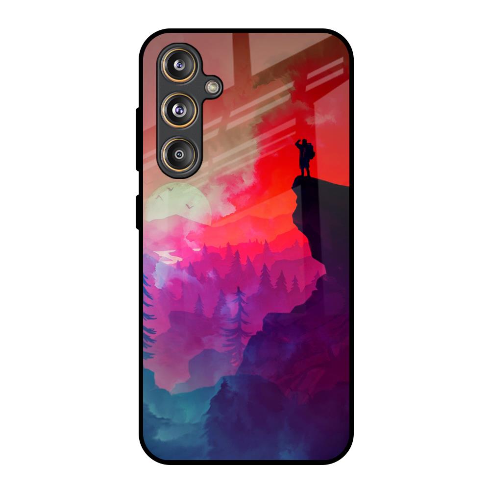 Dream So High Samsung Galaxy M55s Glass Back Cover Online