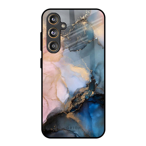 Marble Ink Abstract Samsung Galaxy M55s Glass Back Cover Online