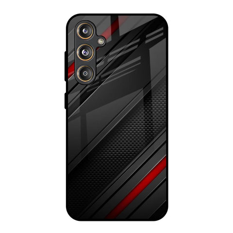 Modern Abstract Samsung Galaxy M55s Glass Back Cover Online
