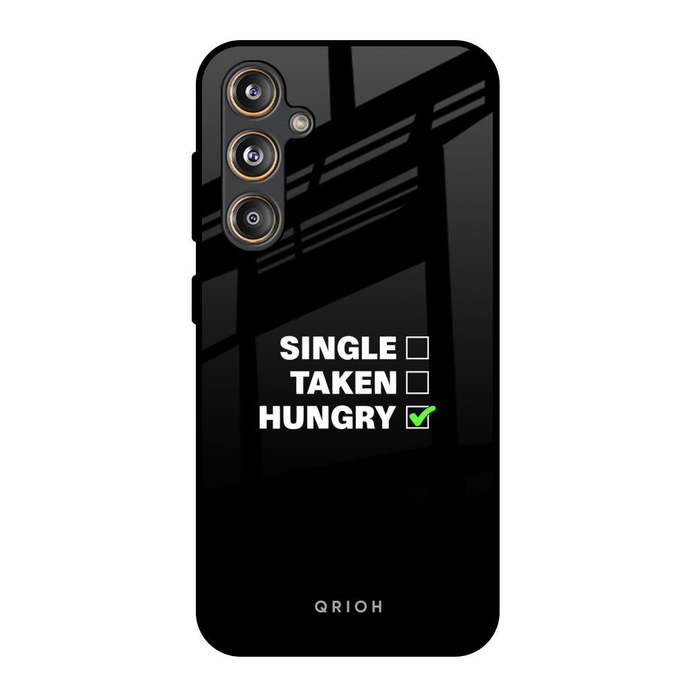 Hungry Samsung Galaxy M55s Glass Back Cover Online