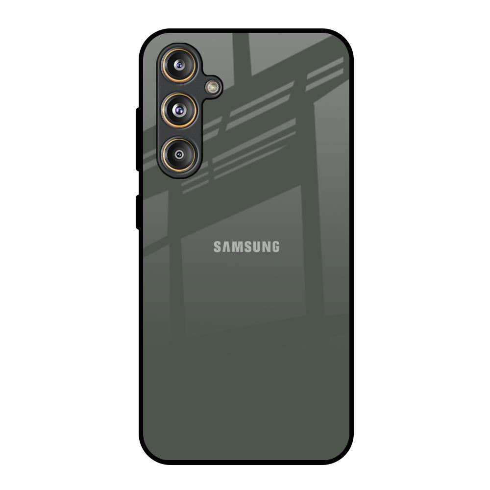 Charcoal Samsung Galaxy M55s Glass Back Cover Online