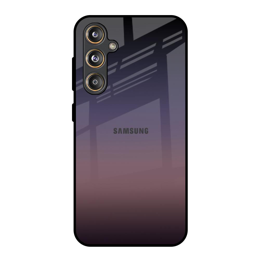 Grey Ombre Samsung Galaxy M55s Glass Back Cover Online