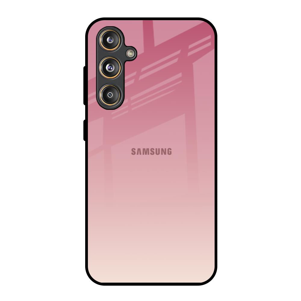 Blooming Pink Samsung Galaxy M55s Glass Back Cover Online
