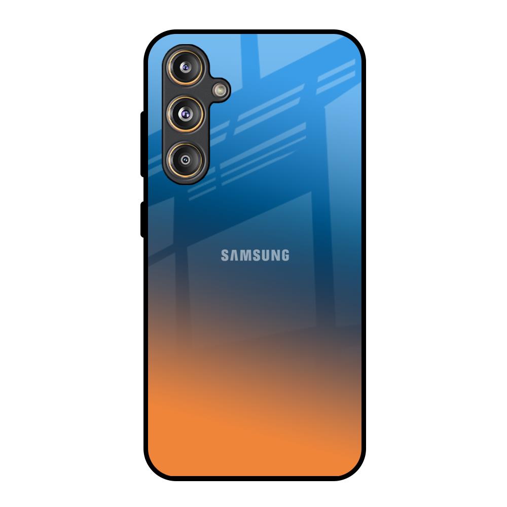 Sunset Of Ocean Samsung Galaxy M55s Glass Back Cover Online