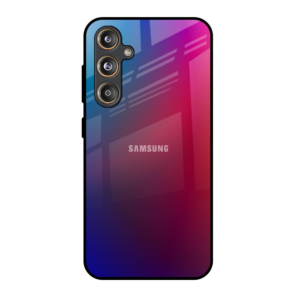 Magical Color Shade Samsung Galaxy M55s Glass Back Cover Online