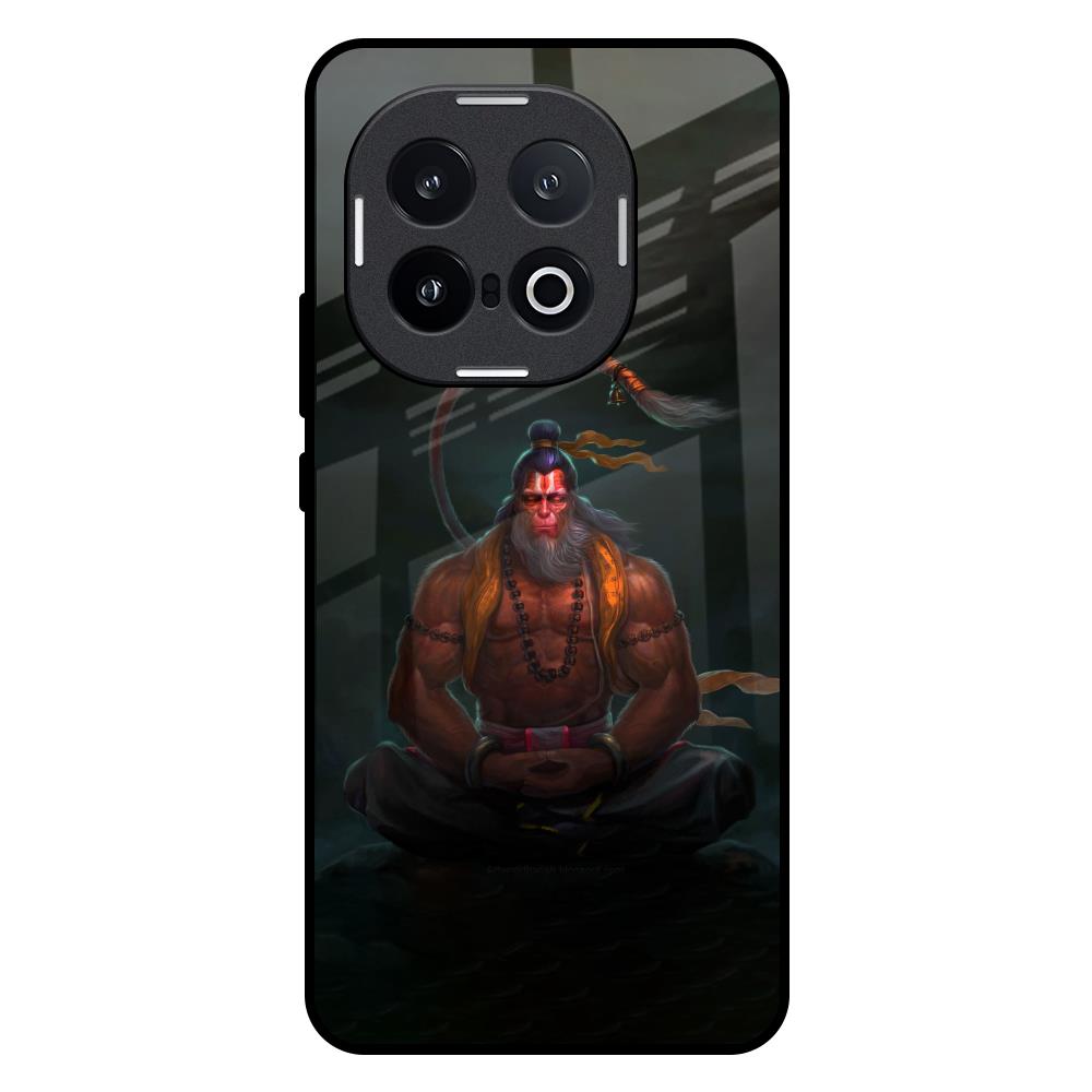 Lord Hanuman Animated IQOO 13 5G Glass Back Cover Online