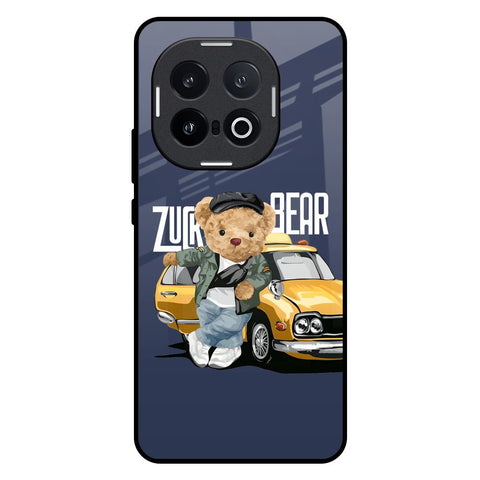 Adventurous Bear IQOO 13 5G Glass Back Cover Online