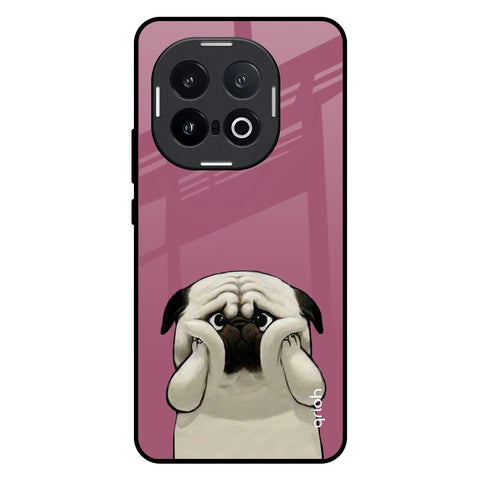 Funny Pug Face IQOO 13 5G Glass Back Cover Online