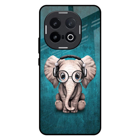 Adorable Baby Elephant IQOO 13 5G Glass Back Cover Online