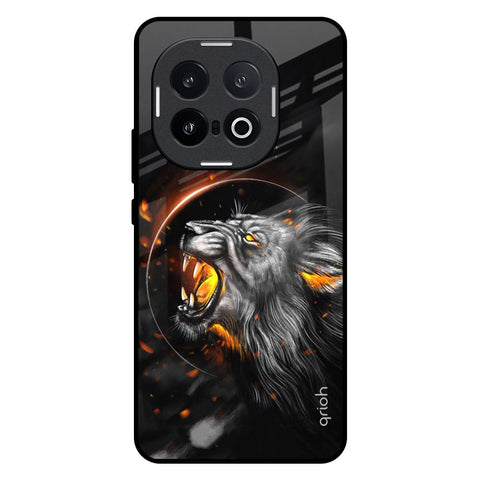 Aggressive Lion IQOO 13 5G Glass Back Cover Online