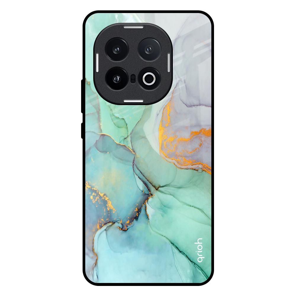 Green Marble IQOO 13 5G Glass Back Cover Online