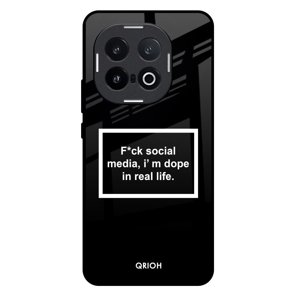 Dope In Life IQOO 13 5G Glass Back Cover Online