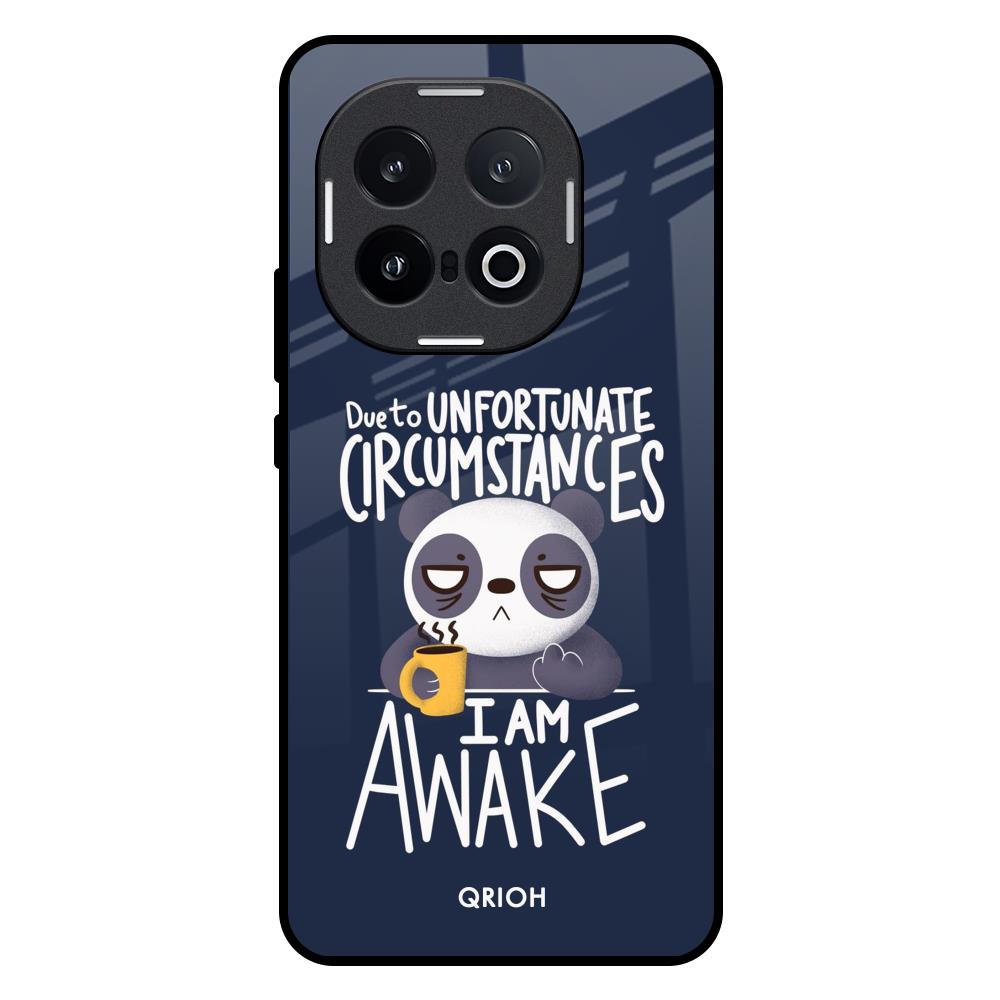 Struggling Panda IQOO 13 5G Glass Back Cover Online