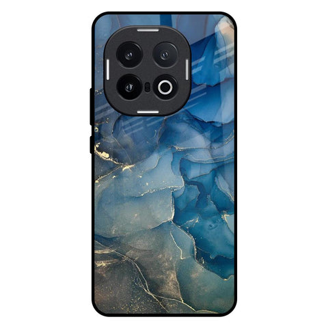 Blue Cool Marble IQOO 13 5G Glass Back Cover Online