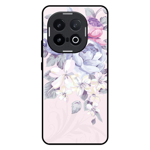 Elegant Floral IQOO 13 5G Glass Back Cover Online
