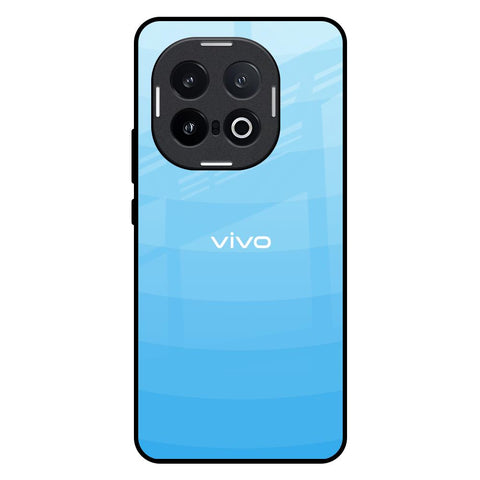 Wavy Blue Pattern IQOO 13 5G Glass Back Cover Online
