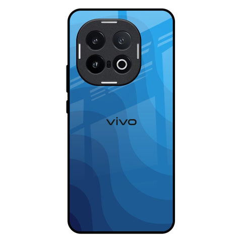 Blue Wave Abstract IQOO 13 5G Glass Back Cover Online