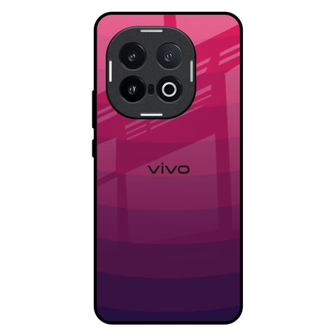 Wavy Pink Pattern IQOO 13 5G Glass Back Cover Online