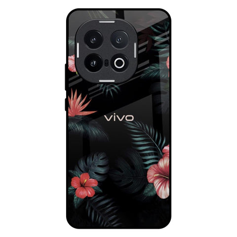 Tropical Art Flower IQOO 13 5G Glass Back Cover Online