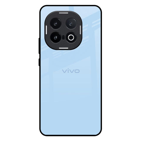 Pastel Sky Blue IQOO 13 5G Glass Back Cover Online